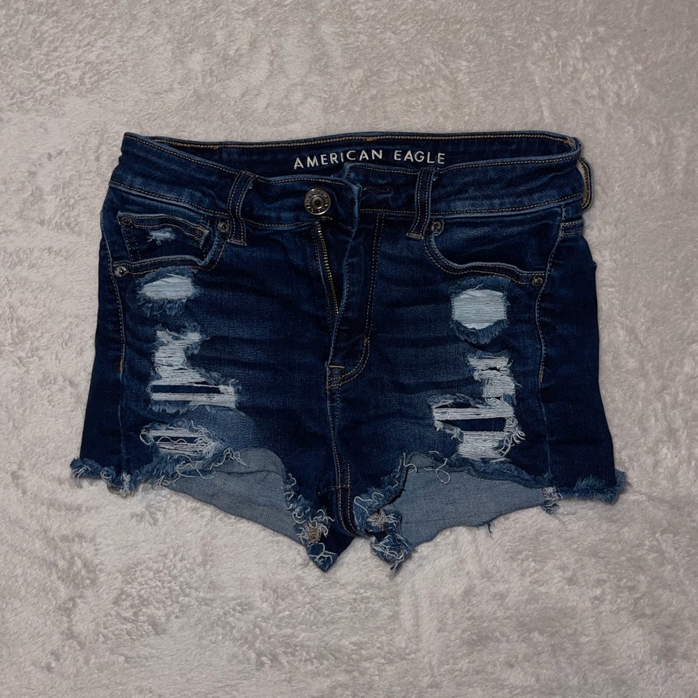 AMERICAN EAGLE ne(x)t level stretch patched shorts